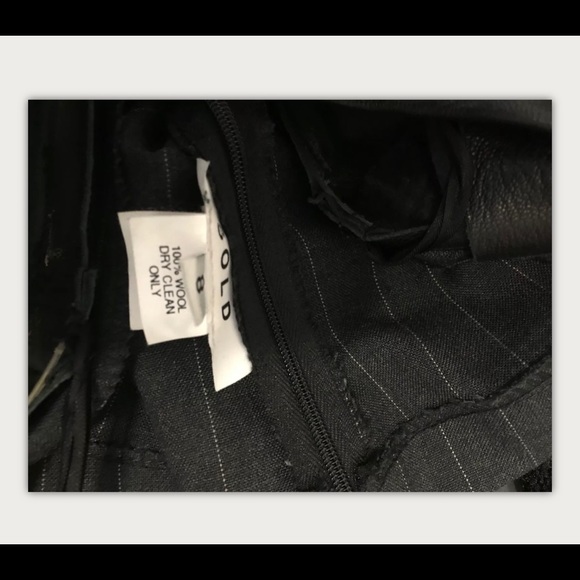 Sold❌❌❌Vintage 90’s Midi long Lamb leather wool - Picture 13 of 14